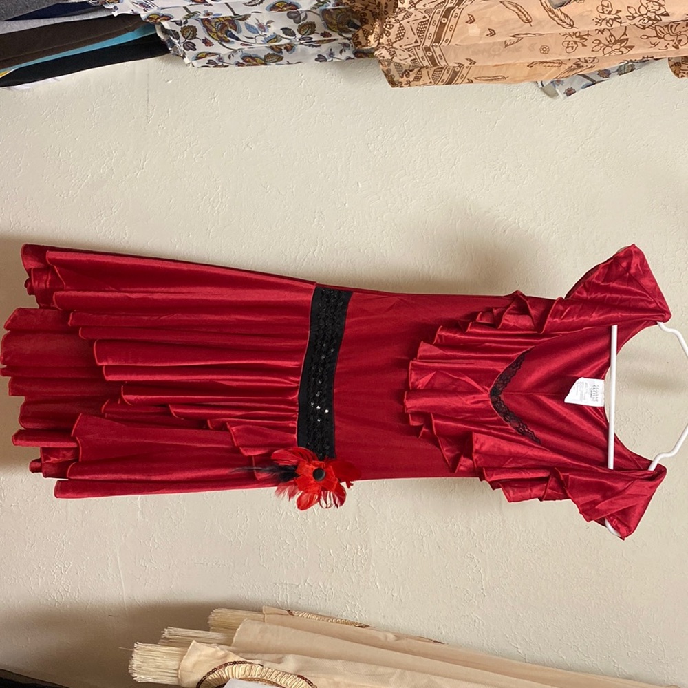 1920s style dropwaist dress!